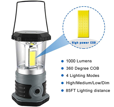 1000lm Camping Lantern -KC009